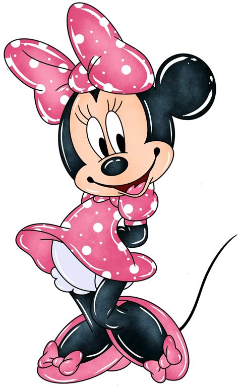 Minnie Mouse Cartoon Pink