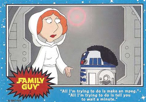Check spelling or type a new query. Family Guy Star Wars Trading Cards and Art Booklet (Downloadable) | Know It All Joe