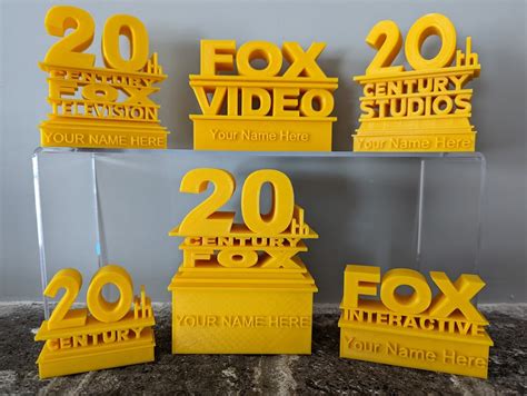 20th Century Logos Customizable Twentieth Television Fox Studio
