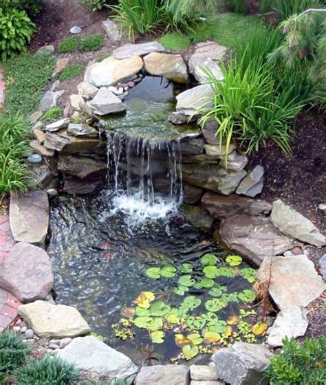 Elegant 21 Koi Pond Waterfall Ideas In 2020 Garden Pond Design Ponds