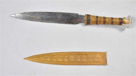 King Tutankhamuns Dagger Made From Meteorite Blade Smith News