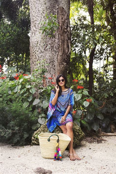 Colorful Beach Cover Up Chic Stylista By Miami Fashion Blogger