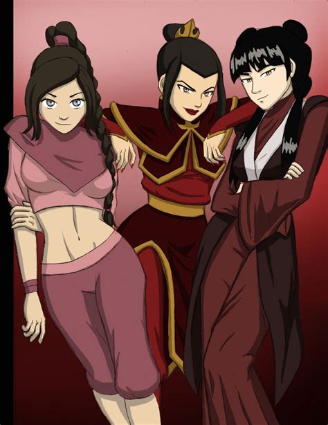 Avatar Bad Girls Avatar Characters Avatar Azula Avatar Cartoon