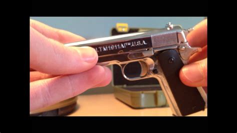 12 Scale M1911a1 Review Youtube
