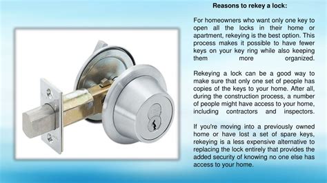 Ppt Everything You Need To Know About Rekeying Locks Powerpoint