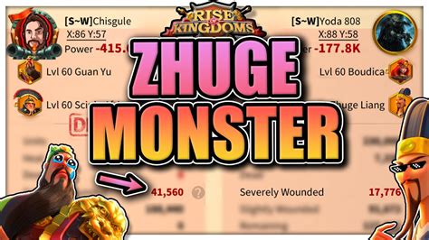 Zhuge Liang Talents And Pairs Test Results Rise Of Kingdoms Guide