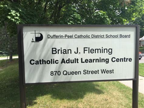 Dufferin Peel Catholic District School Board 870 Queen St W