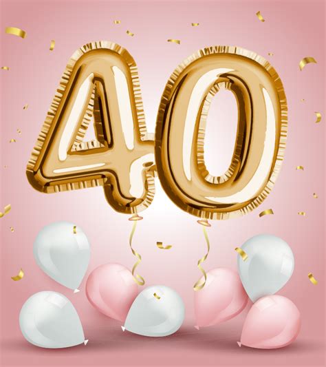 125 Amazing Happy 40th Birthday Wishes Messages And Quotes