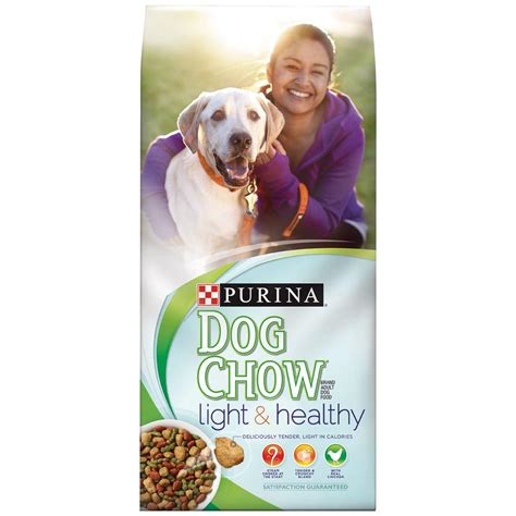 Read reviews for dog chow small breed dry dog food, little bites with real chicken & beef. Purina Dog Chow Light and Healthy Dry Dog Food (16.5 lb ...
