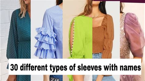 Different Types Of Sleeves With Names Youtube