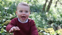 Toothy grin: New pics of Prince Louis to mark his first birthday | UK ...