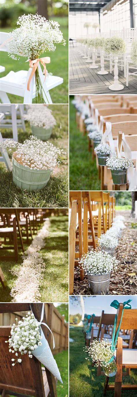 2020 popular 1 trends in home & garden, consumer electronics, lights & lighting, jewelry & accessories with wedding ceremony decorations and 1. Save Your Budget on Weddings with 45 Baby's Breath Ideas ...