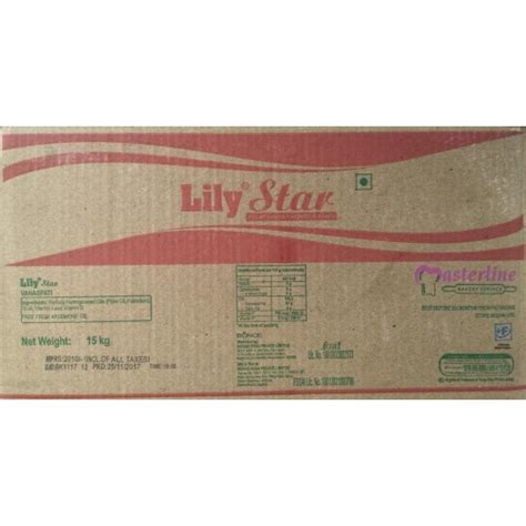 Lily Star Vanaspati Dalda Bakery Special 15kg Box