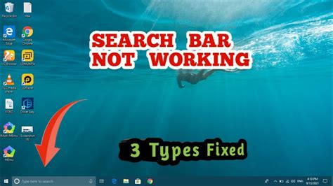 How To Fix Search Bar Not Working In Windows 10 Problem Solved
