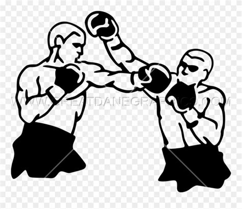 Punching Boxing Gloves Clipart Black And White Imagefootball