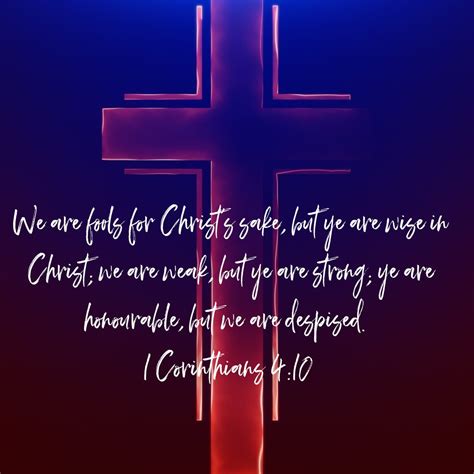 Fools For Christ Unashamed Of Jesus