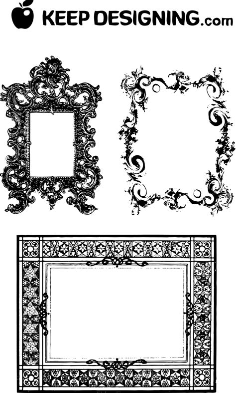 Fancy Frames And Ornate Borders Vector Download