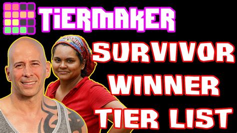Survivor Winner Tier List Live Stream Youtube