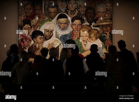 Golden Rule By Norman Rockwell Hi Res Stock Photography And Images Alamy