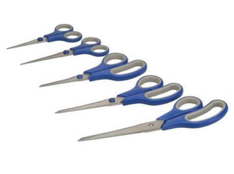 Stainless Steel Scissors Set 5pc