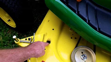 Potential Problem With John Deere Mower Deck Youtube