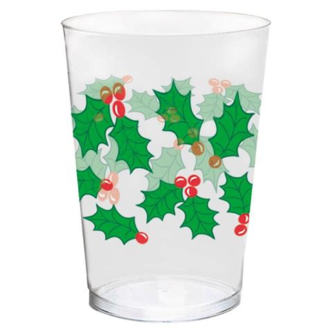 Amscan Holly Plastic Disposable Every Day Cup Wayfair