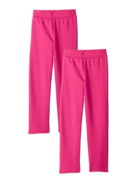 Hanes Girls Ecosmart Crew Sweatpant 2 Pack