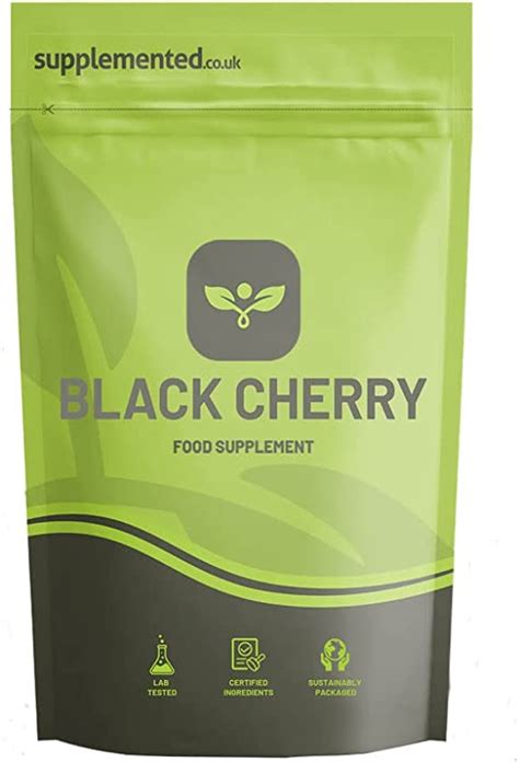 Black Cherry Extract 180 High Strength Capsules 3000mg Uk Made