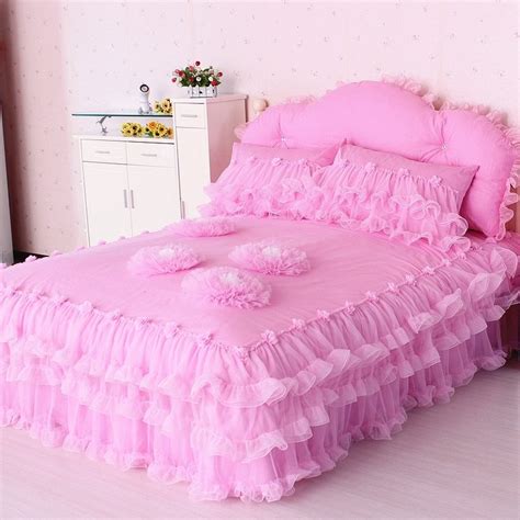 Sophisticated Elegant Solid Hot Pink Quilted Heart Frilly Ruffle Vintage Victorian Lace Girly