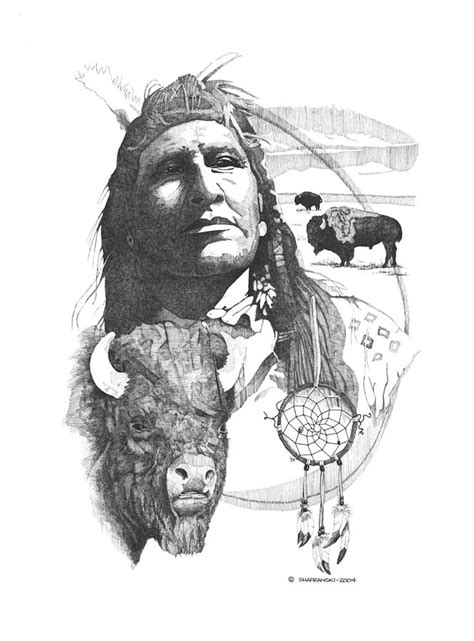 Native Pride Drawing By Paul Shafranski Fine Art America
