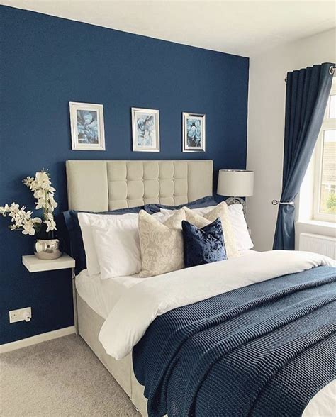 Pin By Vivien Sonego On Indigo Cottage Life Blue Master Bedroom