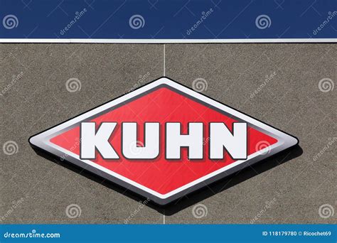 Kuhn Logo On A Wall Editorial Image Image Of Machine 118179780