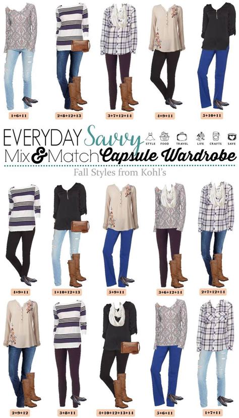 15 Mix And Match Cozy Casual Fall Outfits From Kohls Casual Fall