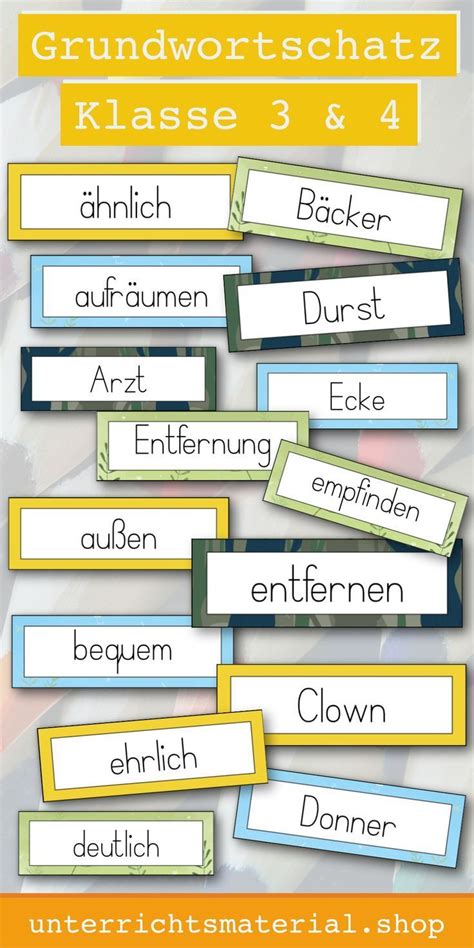 The Best Deutsch Wortschatz Erweitern Ideas