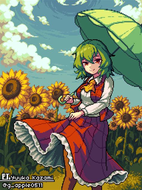 Kazami Yuuka Touhou Drawn By Greenapple G Apple Danbooru