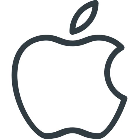 Collection Of Png Outline Apple Pluspng