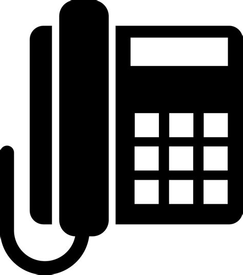 Office Phone Svg Png Icon Free Download 24674 Onlinewebfontscom