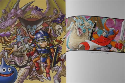 Japan 30th Anniversary Akira Toriyama Dragon Quest Illustrations Art Book Ebay