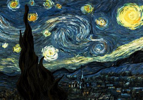 Starry Night S Find And Share On Giphy