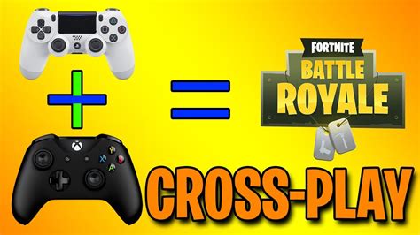 Cross Play Ps4xbox Liberado Fortnite Battle Royale Youtube