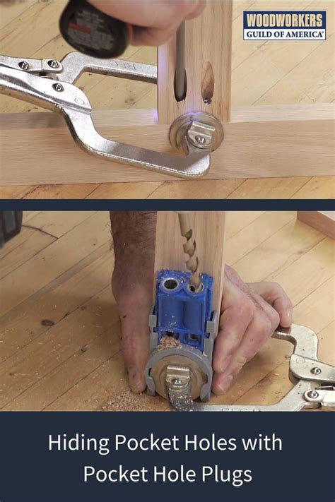 Hiding Pocket Holes With Pocket Hole Plugs Pocket Hole Woodworking
