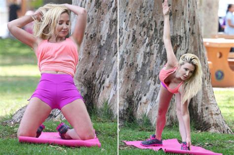 Designer Nikki Lund Gives Yoga Poses A Burlesque Twist In