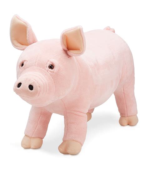 Melissa And Doug Pig Lifelike Stuffed Animal Dillards Pig Plush Pet