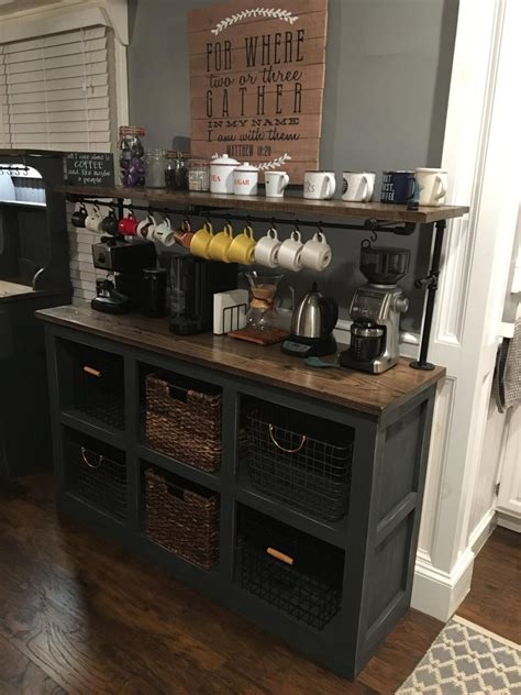 Gpinup st1232019 if you need coffee nook ideas, this is the page to check out. Eddie 3 Coffee Bar | Coffee bar home, Diy coffee bar ...