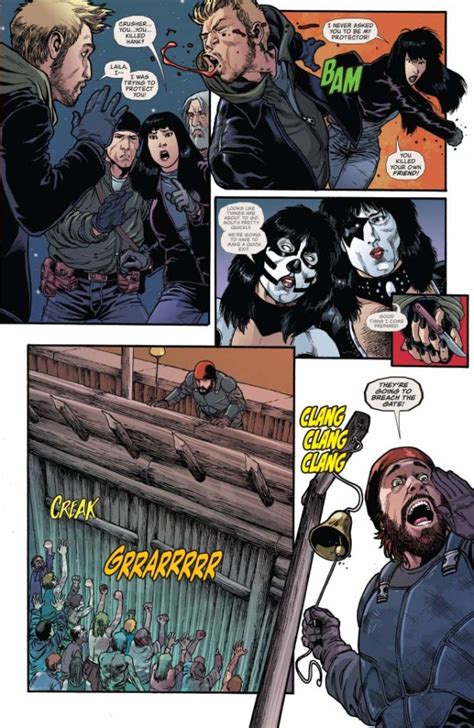 Comic Crypt Dynamite Comics Out This Week Kiss Zombies 5