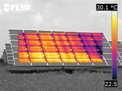 Inspecting Roof Mounted Solar Panels With Thermal Imaging Engineer Live