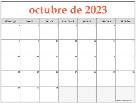 Calendario Octubre De 2023 Para Imprimir 621ld Michel Zbinden Es