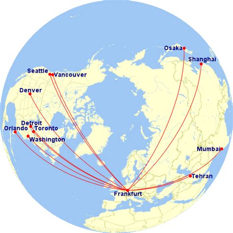 Lufthansa Route Map See Lufthansas Livery And Track The Special And