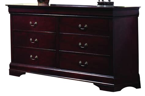 Coaster Louis Philippe Dresser In Cherry 203973