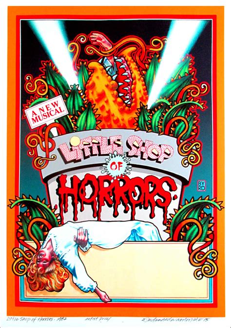 Posters with designs from $5.86 celebrate all of life's special moments. Little Shop of Horrors Poster Hand-Made, Signed and ...